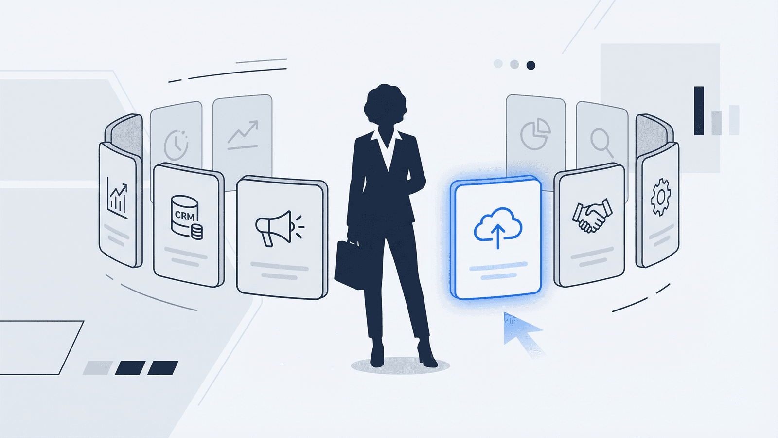 Visual showing the difference between credit-based database tools and intent-based prospecting approaches